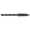 Taper Shank Drill, 25/64 Inch Size, RHS/RHC, 118 Deg. Radial Point, HSS, Steam Oxide