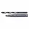 Screw Extractor Set, Spiral Flute Screw Extractor And Drill Bit, 2 PK