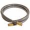 Air Hose, 1 Inch Hose Inside Dia, Gray, Brass 1 Inch Mnpt X Brass 1 Inch Mnpt