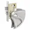 Mortise Lockset, Grade 1, Satin Stainless Steel, Not Keyed, Lever