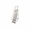 Rolling Ladder, 110 Inch Platform Height, 10 Inch Platform Dp, 24 Inch Platform Width