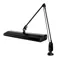 Fluorescent Task Light, 45W, Modern Arm, 43 Inch Reach Size, Black