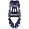 Fall Protection Vest Harness, Quick-Connect/Tongue, Size S