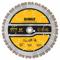 Diamond Saw Blades, 14 Inch Blade Dia, 1 Inch Arbor Size, Wet/Dry, Best, Segmented, Round