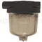 FRL Miniature Filter, Automatic Drain, 24 SCFM Flow, 1/4 Inch Port