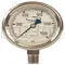 Liquid Filled Gauge, Stainless Steel, 2-1/2 Inch Face, 0-400 PSI