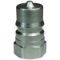 ISO-B Plug, BSPP Thread, 1/2 Inch Thread, 303 Stainless Steel