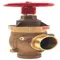 Pressure Reducing Angle Valve, Factory Set, Brass, Grooved x Female