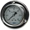 Stainless Panel Builder Gauge, 10 Figure Interval, 1 Minor Gradient