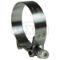 T-Bolt Clamp, 1.81 To 2.06 Inch Outside Dia., Stainless Steel