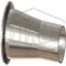 Concentric Reducer, 4 x 2 Inch Dia., 316L Stainless Steel