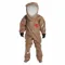 Encapsulated Suit, Front, Taped Seam, Tan, Xl