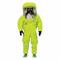 Encapsulated Suit, Tychem 10000, Front, Taped Seam, Yellow, Xl