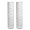 Quick Connect Filter, 15 Micron, 5 Gpm, 10 Inch Height, 2 Inch Dia, Whole-House, 2 PK