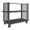 Mesh Stock Truck, 2 Sided, 2 Shelf, Size 30-1/4 x 66-1/2 x 56-7/16 Inch