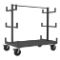 Bar And Pipe Moving Truck, 12 Cradle, 3 Level, Size 36 x 60 x 59-1/8 Inch