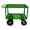 Garden Cart, 2 Perforated Shelf, Capacity 1200 Lbs