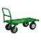 Fifth Wheel Garden Truck, Perforated Deck, Size 24-5/16 x 51-9/16 x 35-1/8 Inch