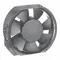 Wet-Location Round Axial Fan, 6 3/4 Inch Dia, 2 1/64 Inch Depth, 230, IP68, Cast Aluminum