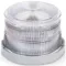 Strobe Light, Clear, 240VAC, 1/2 Inch Conduit