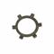 Retaining Ring, Carbon Steel, 0.015 Inch Thick, Internal Self-Locking Push-On Type, 50PK