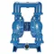 Air Operated Aluminum Pump, 3 inch Size, Buna -N Diaphragm, Aluminum Seats