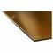 Brass Strip, 260, 6 Inch x 12 Inch Nominal Size, 0.064 Inch Thick, Mill, 57