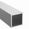 Aluminum Square Tube 6063, 12 Inch Overall Length