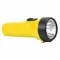 Flashlight, LED, 65 lm Max Brightness, 35 hr Run Time at Max Brightness, Yellow