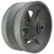 V Groove Track Wheel, 6 Inch Wheel Dia., 1000 Lbs. Load Rating