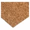 Gasket Sheet, Cork, 1 ft Length, 1 ft Width, 1/4 Inch Thick, Plain Backing Plain Backing