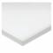 Rectangle Stock, 2 Inch Plastic Thick, 2 1/2 Inch Width X 24 Inch L, White, Opaque