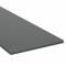Buna-N-plaat, 12 inch x 24 inch, 0.5 inch dikte, 70A, effen achterkant, zwart, glad