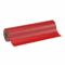 Siliconenrol, 36 inch x 12 ft, 0.25 inch dikte, 30A, effen achterkant, rood, glad