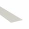 Viton-strip, 1 inch x 36 inch, 0.0625 inch dikte, 75A, effen achterkant, wit, glad