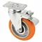 Standard Plate Caster, 5 Inch Dia, 6 1/4 Inch Height, Swivel