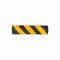 Alley Bump, Rubber, Black/Yellow, 48 Inch Length, 12 Inch Width, 2 1/8 Inch Height