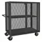 Mesh Security Cart, 3000 Lbs. Capacity, 66-1/2 x 26-1/16 x 56-7/16 Inch Size