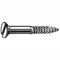 Wood Screw Countersunk #6 3/4 Inch Steel Slot, 100PK