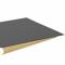 Neopreenplaat, 36 x 12 inch formaat, 1/4 inch dik, zwart, gesloten cel, effen