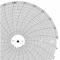 Circular Paper Chart, 10 Inch Chart Dia, 0 to 20, 100 Pack