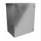 Enclosure, 30 x 24 x 16 Inch Size, Wall Mount, 304 Stainless Steel, #4 Brush Finish