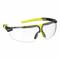 Safety Glasses, Anti-Fog /Anti-Scratch, Brow Foam Lining, Wraparound Frame, Half-Frame