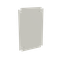 Back Panel, Fits 500 x 350mm Size, White, Steel