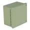 Enclosure, 10 x 8 x 6 Inch Size, Wall Mount, Carbon Steel, Ansi 61 Gray