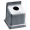 Back Box, Hub Size 1-1/2 Inch Npt, Cast Aluminium, Grey