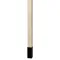 Service Pole 12Ft 2 inch Ivory with Divider