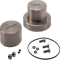 Triaxial Cap and Base Set, 2.8 Inch Cap and Base Set, Stainless Steel