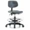 Polyurethaan cleanroom-werkstoel, 19-1 / 2 tot 27-1 / 2 inch zithoogtebereik