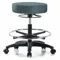 Vinyl ESD Cleanroom Stool, With 300 lbs Weight Capacity, Blue